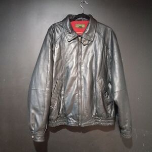 Vintage Leather Jacket The England Nappa Boston Traders